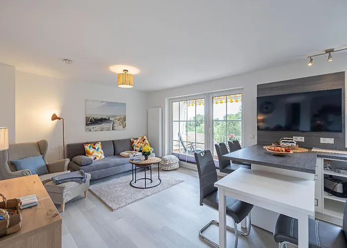 Fewo1846 - Strandresidenz Wassersleben Suedblick App 689 - Komfortables Apartment Mit Balkon Und Meerblick